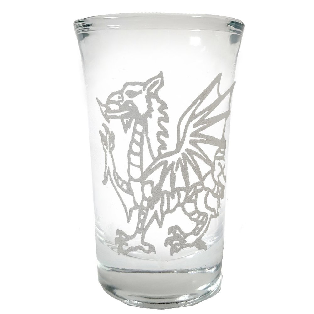 Welsh Dragon Novelty Shot Glass1.5 oz